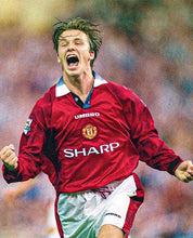 Cargar imagen en el visor de la galería, Camiseta Local Manchester United 1996-98 – Umbro | Sharp