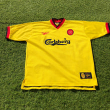Cargar imagen en el visor de la galería, Camiseta Liverpool FC 1997-99 Away – Reebok | Talla L