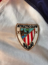 Cargar imagen en el visor de la galería, Camiseta Athletic Club Bilbao Visitante 1996-97 Kappa Vintage – Talla L