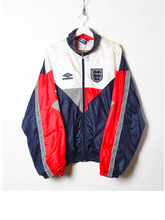 Cargar imagen en el visor de la galería, Chándal Umbro Inglaterra 1990-92 – Entrenamiento oficial