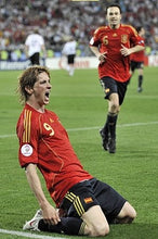 Cargar imagen en el visor de la galería, Camiseta Selección Española Eurocopa 2008 – Fernando Torres #9 – Talla M