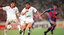 Cargar imagen en el visor de la galería, Camiseta Lotto de entrenamiento XL del AC Milan 1993 -94