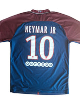 Cargar imagen en el visor de la galería, Camiseta Paris Saint-Germain 2017/18 Neymar Jr #10 |Talla M | Buen estado