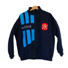 Cargar imagen en el visor de la galería, Chaqueta vintage selección española | Azul marino y turquesa