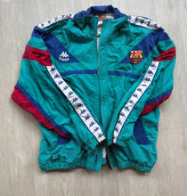 Cargar imagen en el visor de la galería, Chaqueta de Entrenamiento FC Barcelona 1992-95 – Kappa Talla XL en buen estado