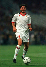 Cargar imagen en el visor de la galería, Camiseta Lotto de entrenamiento XL del AC Milan 1993 -94