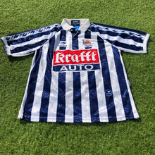 Cargar imagen en el visor de la galería, Camiseta Real Sociedad 1996-98 Local Vintage – Talla L