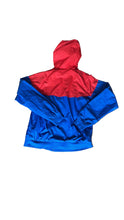 Cargar imagen en el visor de la galería, Chubasquero PSG 2008-09 – Azul/Rojo con capucha | Talla M