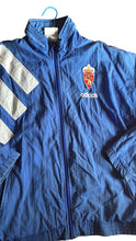 Cargar imagen en el visor de la galería, Chaqueta Chándal Real Zaragoza 1994 – Azul | Talla L