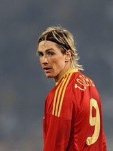 Cargar imagen en el visor de la galería, Camiseta Selección Española Eurocopa 2008 – Fernando Torres #9 – Talla M