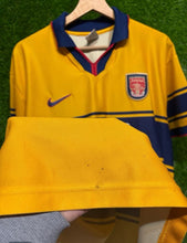 Cargar imagen en el visor de la galería, Camiseta Arsenal FC 1997–99 Away – Talla XL | Clásico noventero