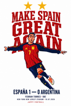 Cargar imagen en el visor de la galería, Camiseta El Minuto 106™ - Make Spain Great Again ⭐⭐