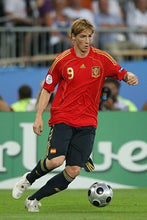 Cargar imagen en el visor de la galería, Camiseta Selección Española Eurocopa 2008 – Fernando Torres #9 – Talla M