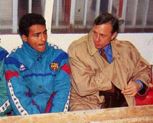 Cargar imagen en el visor de la galería, Chaqueta de Entrenamiento FC Barcelona 1992-95 – Kappa Talla XL en buen estado