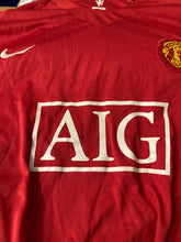 Cargar imagen en el visor de la galería, Camiseta Manchester United 2007-08 XL 7 Ronaldo