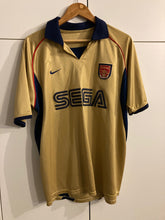 Cargar imagen en el visor de la galería, Camiseta Arsenal visitante 2001-02