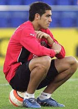 Cargar imagen en el visor de la galería, Sudadera oficial entrenamiento Puma Villarreal 2005-07 L