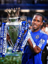 Cargar imagen en el visor de la galería, Camiseta Chelsea 2009-10 Talla M 11 Drogba