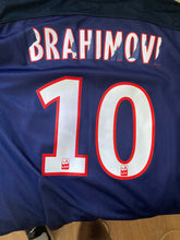 Cargar imagen en el visor de la galería, Camiseta PSG 2015-16 # 10 Ibrahimovic