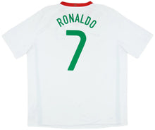 Cargar imagen en el visor de la galería, Camiseta Portugal visitante 2008-09 7 Ronaldo XL