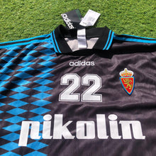 Cargar imagen en el visor de la galería, Camiseta Real Zaragoza 1995-96 25 Juanmi