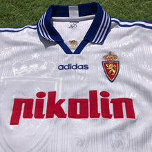 Cargar imagen en el visor de la galería, Camiseta Real Zaragoza XL – Temporadas 1997/98 y 1998/99