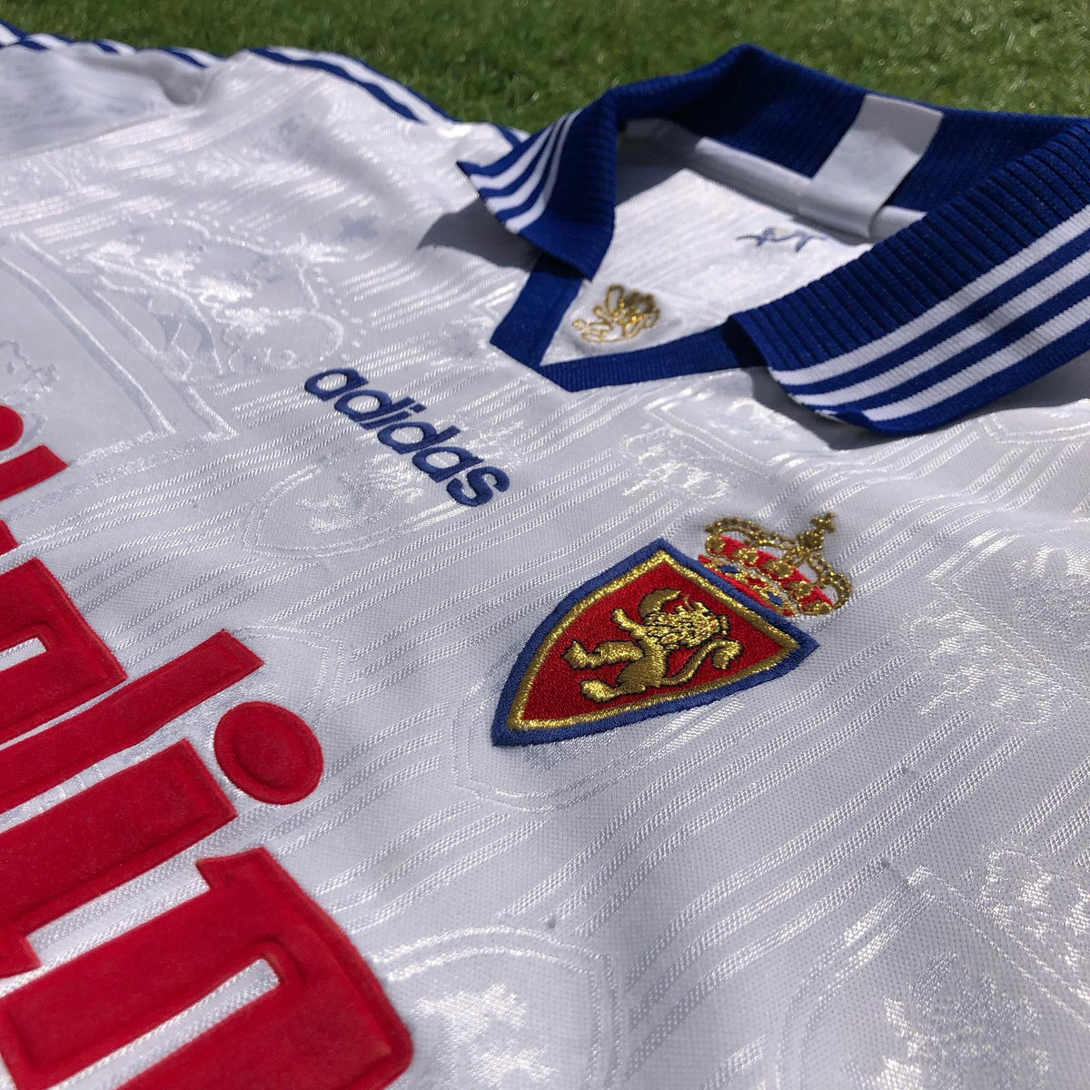 Maillot Vintage Real Zaragoza 1997-1998 - Floqué Milosevic #9