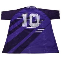 Cargar imagen en el visor de la galería, Camiseta visitante Real Madrid 1994-95 10 Laudrup
