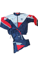 Cargar imagen en el visor de la galería, Chándal Umbro Inglaterra 1990-92 – Entrenamiento oficial Talla M