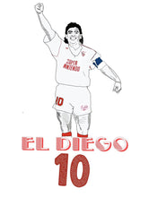 Cargar imagen en el visor de la galería, Camiseta el Diego 10