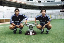 Cargar imagen en el visor de la galería, Camiseta entrenamiento Real Madrid Kelme 1994-95 entrenamiento