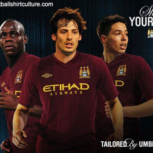 Cargar imagen en el visor de la galería, Camiseta visitante Manchester City 2017-18 M