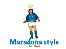 Cargar imagen en el visor de la galería, Camiseta Maradona style
