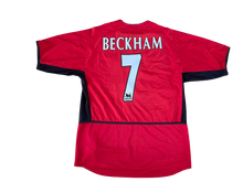 Cargar imagen en el visor de la galería, Camiseta Manchester United 2002-03 M #7 BECKHAM