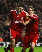 Cargar imagen en el visor de la galería, Camiseta Liverpool 2008-2009 M