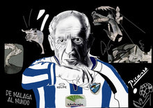 Cargar imagen en el visor de la galería, Camiseta de Málaga al mundo