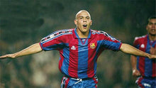 Cargar imagen en el visor de la galería, Camiseta FC Barcelona 96-97 #9 Ronaldo