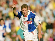 Cargar imagen en el visor de la galería, Camiseta Blackburn Rovers 1994-95 9 Shearer M