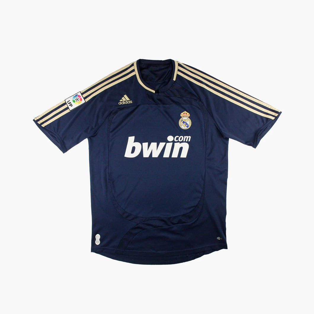 Camiseta visitante real madrid 2007-08