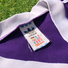 Cargar imagen en el visor de la galería, Camiseta Real Madrid años 80 | Segunda equipación · Manga larga · Talla L
