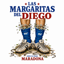 Cargar imagen en el visor de la galería, Camiseta Las Margaritas del Diego – Amor de Padre
