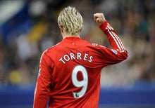 Cargar imagen en el visor de la galería, Camiseta Liverpool 2008-2009 S 9 torres
