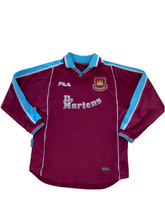 Cargar imagen en el visor de la galería, Camiseta West Ham  de manga larga 1999-01 M
