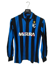 Cargar imagen en el visor de la galería, Camiseta Inter de Milán 1989/90 Home (Versión Fan) – Manga larga – Talla S – Muy buen estado
