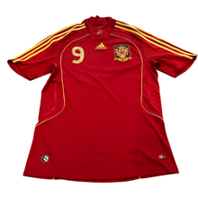 Cargar imagen en el visor de la galería, Camiseta Selección Española Eurocopa 2008 – Fernando Torres #9 – Talla M
