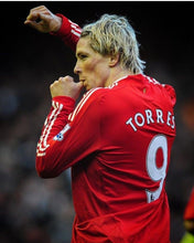 Cargar imagen en el visor de la galería, Camiseta Liverpool 2008-2009 S 9 torres
