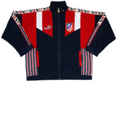 Chaqueta auténtica Puma de entrenamiento del Atlético de Madrid (1994-96) – Talla XL 🔴⚪🔵