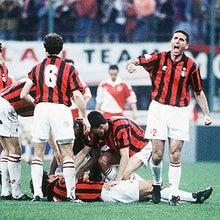 Cargar imagen en el visor de la galería, Camiseta Lotto de entrenamiento XL del AC Milan 1993 -94
