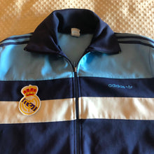 Cargar imagen en el visor de la galería, Chaqueta retro Real Madrid estilo años 80 – Talla L
