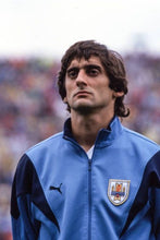 Cargar imagen en el visor de la galería, Chaqueta  de Entrenamiento Uruguay Puma 1989-90 – Talla M
